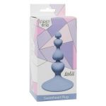 Голубая анальная пробка Sweetheart Plug Blue - 10 см.