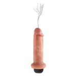Фаллоимитатор с имитацией семяизвержения 6  Squirting Cock - 17,8 см.