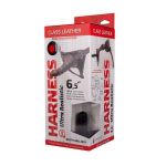Насадка-фаллоимитатор на кожаных трусиках Harness Ultra Realistic 6,5  - 18,5 см.