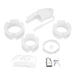 Белая клетка для пениса Silicone Small 2 in Cock Cage With Ball Divider