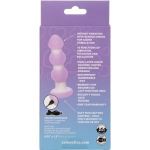 Сиреневая анальная пробка-ёлочка Beaded Probe - 10,7 см.