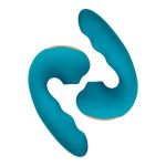 Голубой вибратор Tara с вакуумной стимуляцией и функцией постукивания