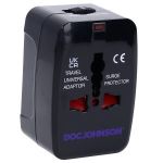 Черный жезловый вибромассажёр Merci Power Wand