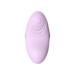 Сиреневый вибромассажёр на пальцы Echo 2 с функцией нагрева