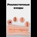 Мастурбатор-вагина Beata-2 с функциями всасывания и вибрации