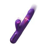 Фиолетовый вибратор-кролик Super Sonix Thruster - 22 см.