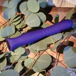 Фиолетовый вибростимулятор Trixxxie - 22,2 см.