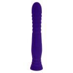 Фиолетовый вибростимулятор Trixxxie - 22,2 см.