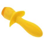 Желтая анальная вибропробка Mellow Yellow - 13,5 см.