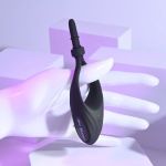 Черное эрекционное вибролассо Perfect Fit