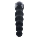 Черный анальный вибростимулятор Backdoor Baton - 24,1 см.
