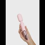 Розовый интерактивный вибратор ProWand Vibrator