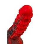 Силиконовый вибратор Monster Tops - 27 см.