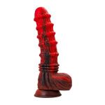 Силиконовый вибратор Monster Tops - 27 см.