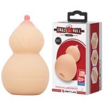 Телесный мастурбатор с соском Calabash
