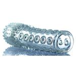 Прозрачная закрытая насадка на пенис - 13,5 см.