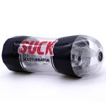 Прозрачный мастурбатор-вагина Suck