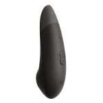 Черный бесконтактный клиторальный стимулятор Womanizer Enhance с вибрацией