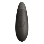 Черный бесконтактный клиторальный стимулятор Womanizer Enhance с вибрацией