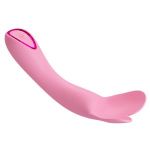 Розовый мини-вибратор DJ Cock - 13,9 см.
