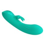 Зеленый мини-вибратор DJ Stick - 12,7 см.