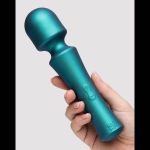Зеленый wand-вибратор Romp Presto - 20 см.