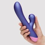 Сиреневый вибратор Romp Pulse с бесконтактной клиторальной стимуляцией - 22 см.