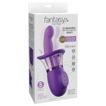 Фиолетовая помпа-вибратор Ultimate Pleasure Pro Plus