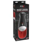 Мастурбатор в колбе с вибрацией Fuck-O-Matic Pro XL