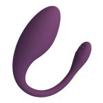 Фиолетовое виброяйцо Dora с управлением через приложение
