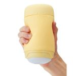Желтый мастурбатор Tenga Puffy
