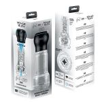 Набор PowerBlow & Feel Pocket Stroker Crystal: мастурбатор и интерактивная насадка