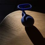 Синий вибростимулятор на пальцы Lunar
