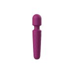 Фиолетовый жезловый вибромассажер Dreaming Wand - 20 см.