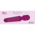 Фиолетовый жезловый вибромассажер Dreaming Wand - 20 см.