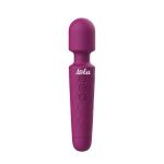 Фиолетовый жезловый вибромассажер Dreaming Wand - 20 см.