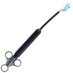 Черный шприц с тонким кончиком для введения геля Deep Shot Lubricant Launcher