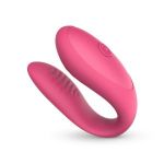 Розовый интерактивный вибростимулятор для пар Orio