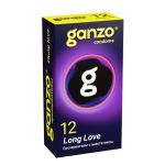 Презервативы с анестетиком для продления удовольствия Ganzo Long Love - 12 шт.