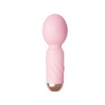 Нежно-розовый мини-вибратор Cute mini Wand
