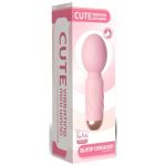 Нежно-розовый мини-вибратор Cute mini Wand