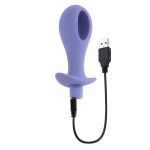Набор из 3 анальных пробок с вибропулей Hole Punch Plug Set