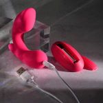 Розовый вибростимулятор G зоны All About the Bass