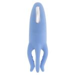 Голубой вибромассажёр Tentacle Tickler