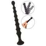 Черная анальная ёлочка Magic Anal Wand - 26,9 см.