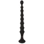 Черная анальная ёлочка Magic Anal Wand - 26,9 см.