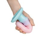 Нереалистичный дилдо Unicorn - 17,5 см.