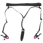 Женские вибростринги с зажимами для половых губ Spreader String with Vibrator