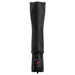 Черный вибромастурбатор-ротатор Vibrating Roto-Teazer