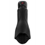 Черный вибромастурбатор-ротатор Vibrating Roto-Teazer